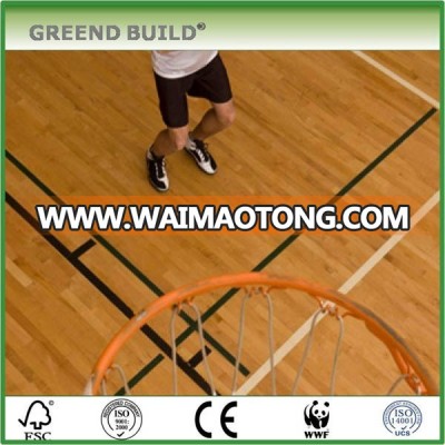 Solid wood floors Used basketball flooring