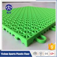 Good Elasticity Outdoor Basketball Court Floor PP Tile Chile