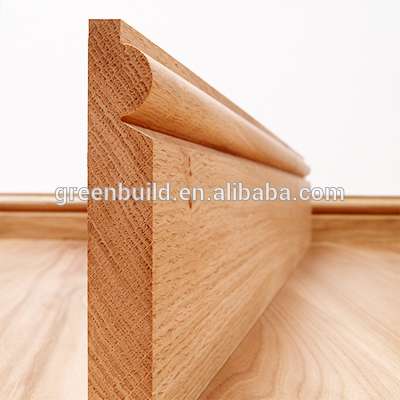 Wood Skirting Board for Solid Wood Flooring