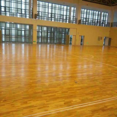 Anti-slip Sports Flooring Indoor Basketball Wood Flooring