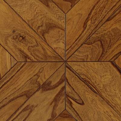 Brown Color Art Parquet Wood Flooring