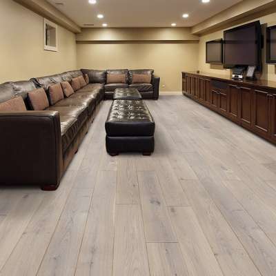 Smoked Brushed Hardwood White Oak Flooring Prices